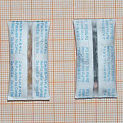 Bild von Trockenbeutel Tyvek 1 g Silica Gel orange-blau