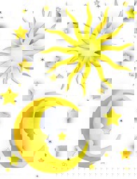 Zeige Details für d-c-fix Spirit MINIFUN Sonne, Mond & Sterne Bild von d-c-fix Spirit MINIFUN Sonne, Mond & Sterne