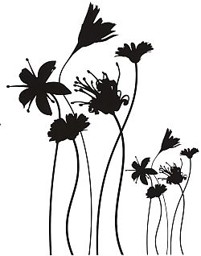 Zeige Details für d-c-fix Spirit Feel Blume schwarz Bild von d-c-fix Spirit Feel Blume schwarz