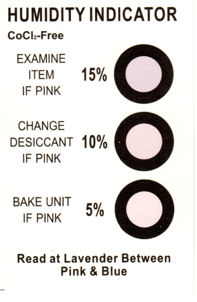 Bild von Feuchte-Messstreifen 5-15 %rF