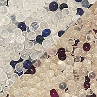 Bild von Silica Gel Mix: blau-pink 2-4 mm